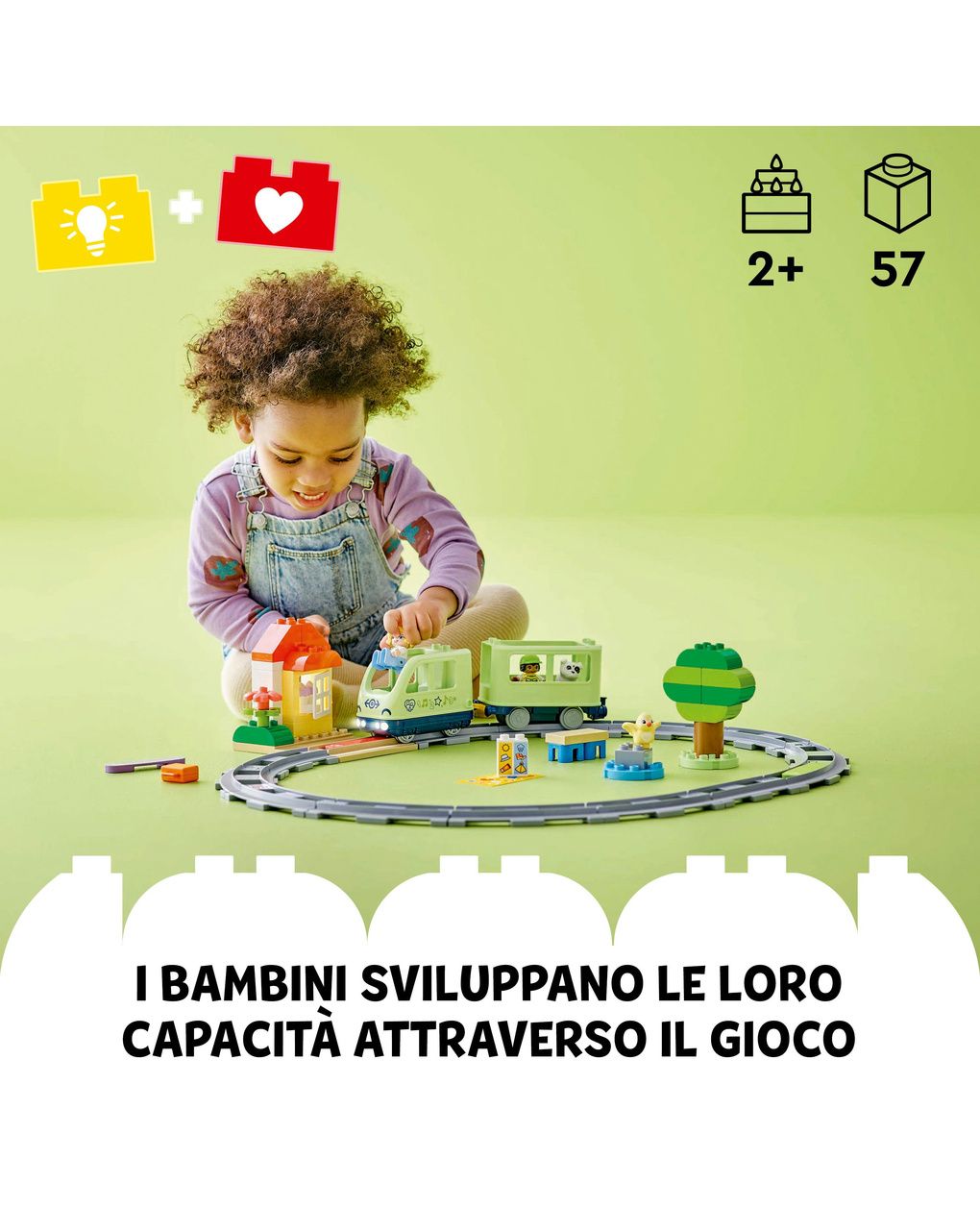 Treno d’avventura interattivo – 10427 – lego duplo