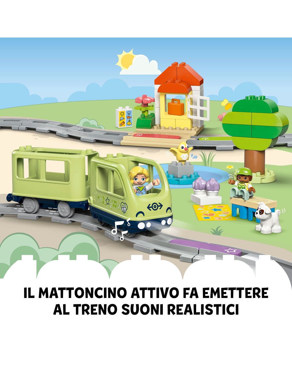 Treno d’avventura interattivo – 10427 – lego duplo