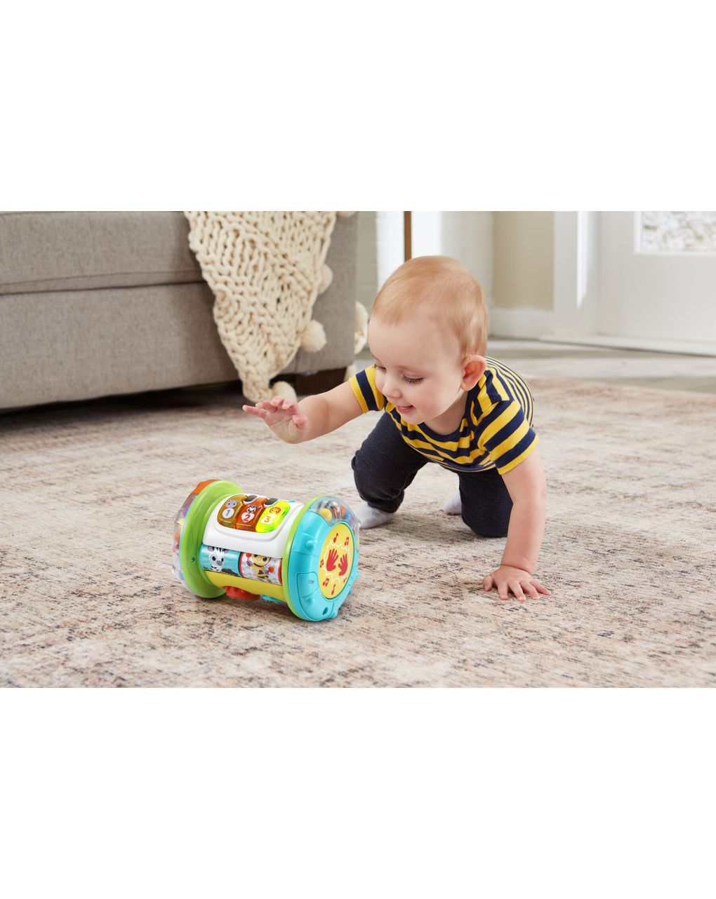 Rullo multiattività interattivo per sviluppare l’apprendimento e le capacità motorie del bambino - 9m+ - vtech
