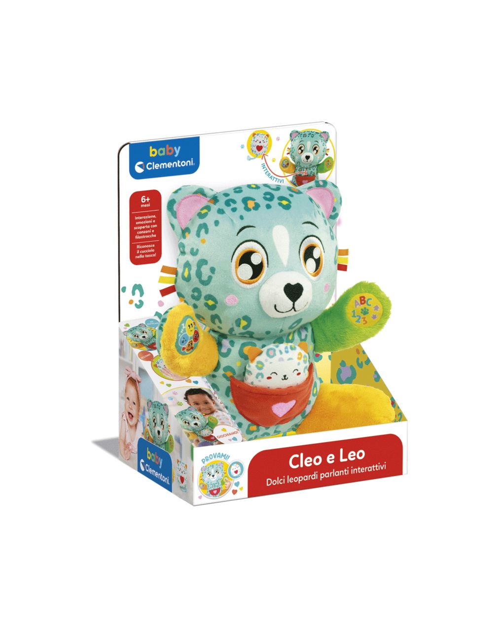 Leopardo cleoleo - 6m+ - baby clementoni