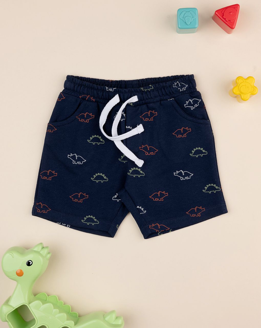 Pantalone bimbo blu dino allover