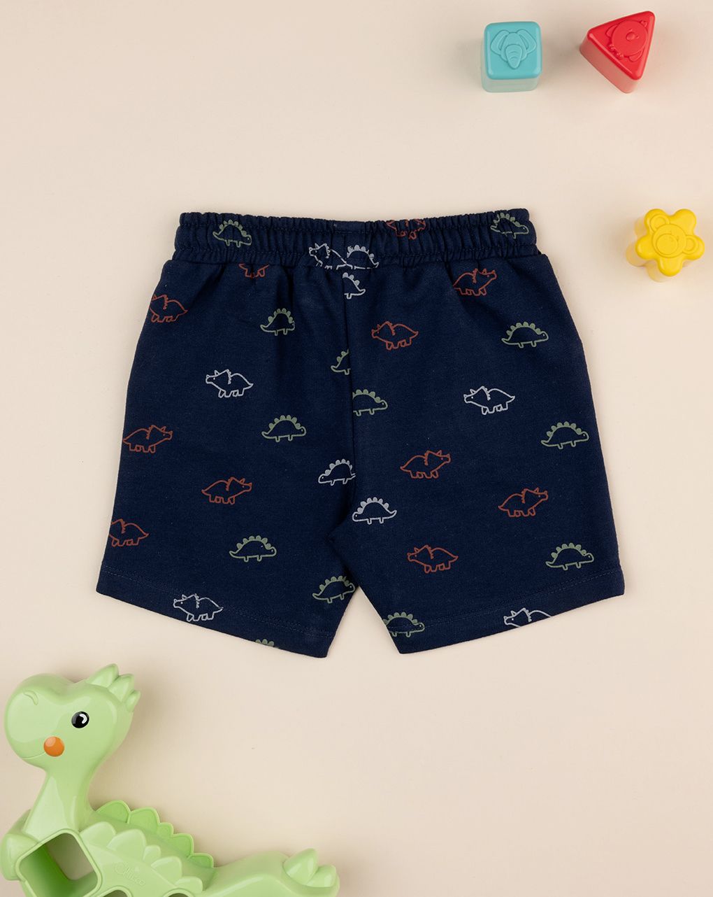 Pantalone bimbo blu dino allover