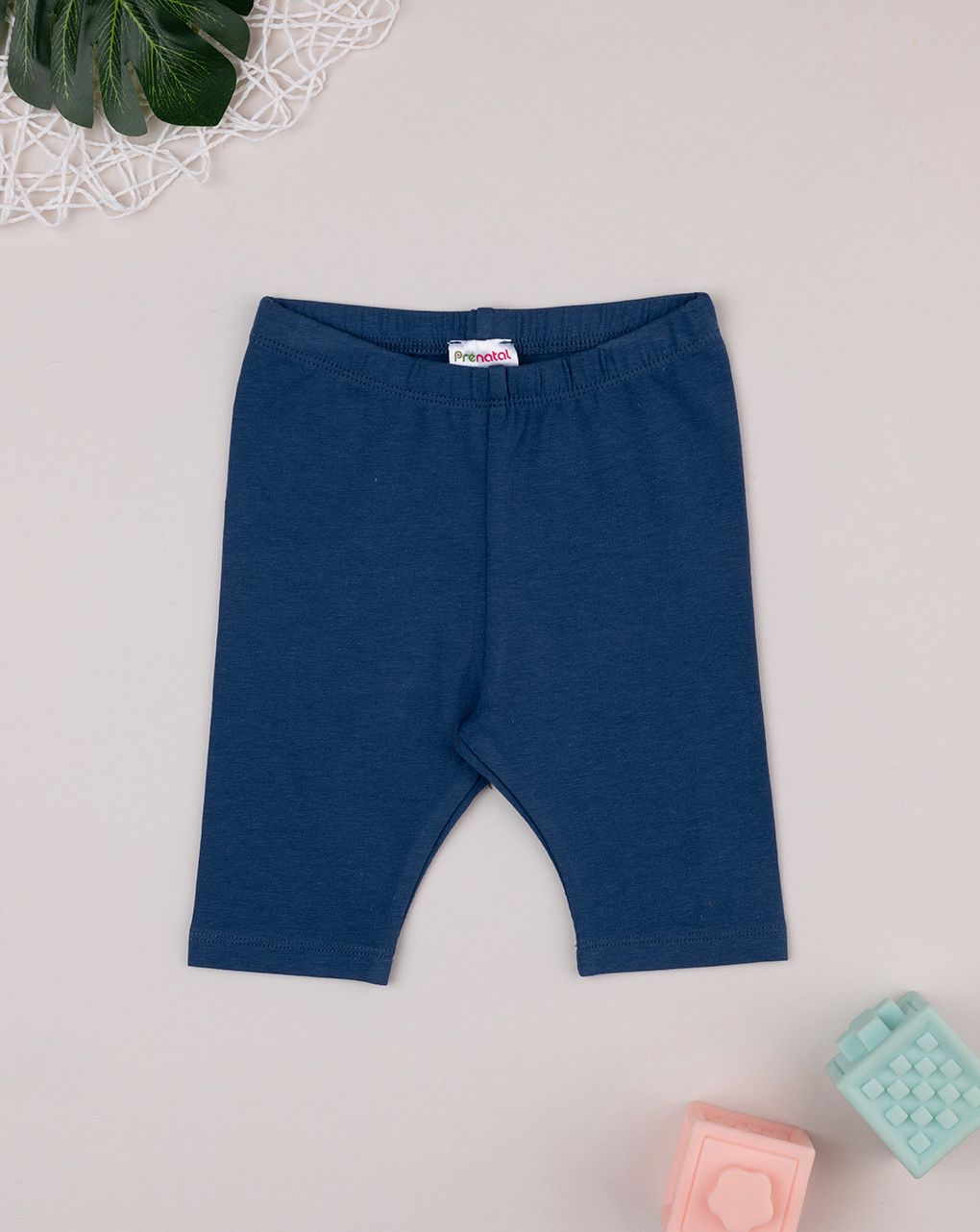 Legging bimba blu
