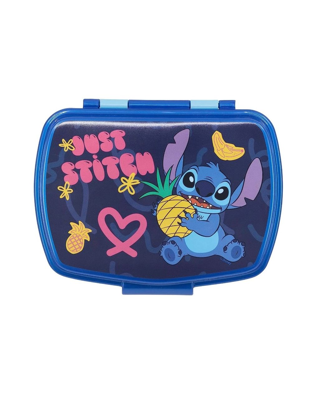 Just stitch box porta merenda - disney