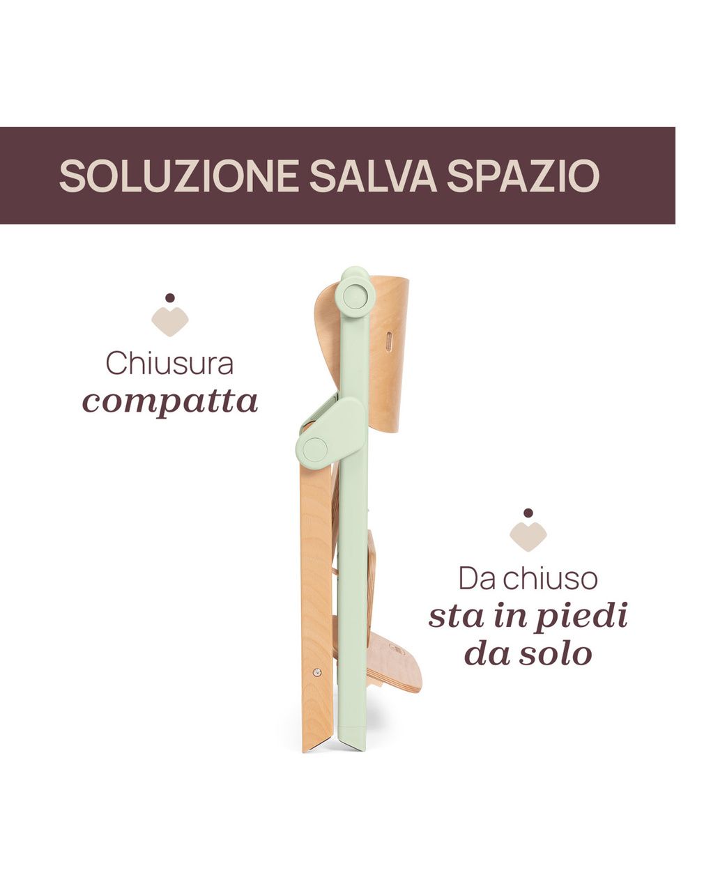 Sedia evolutiva meraviglia olive - chicco