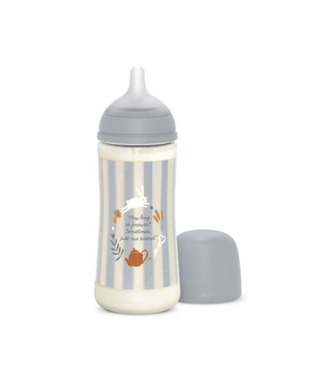 Biberon wonderland 360 ml flusso denso azzurro- suavinex