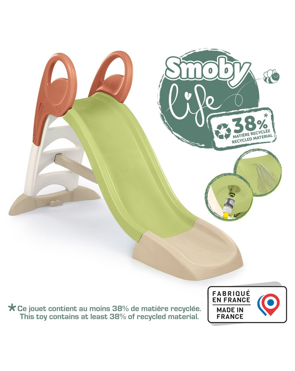 Scivolo ks water fun - 1,5m - 2+ - smoby life