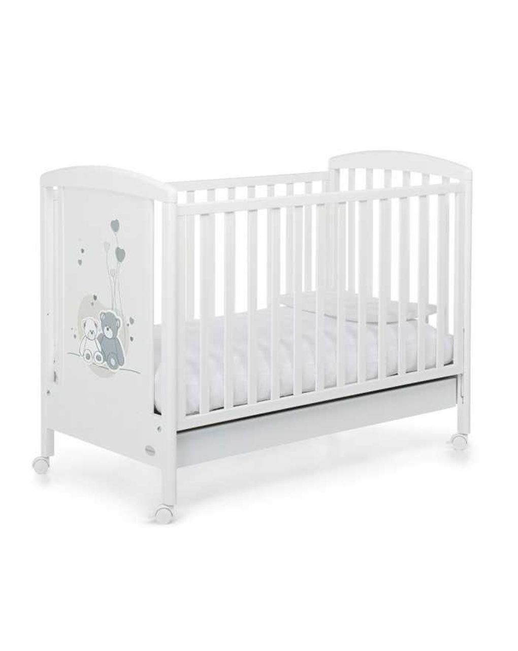 Lettino mascotte bianco - foppapedretti