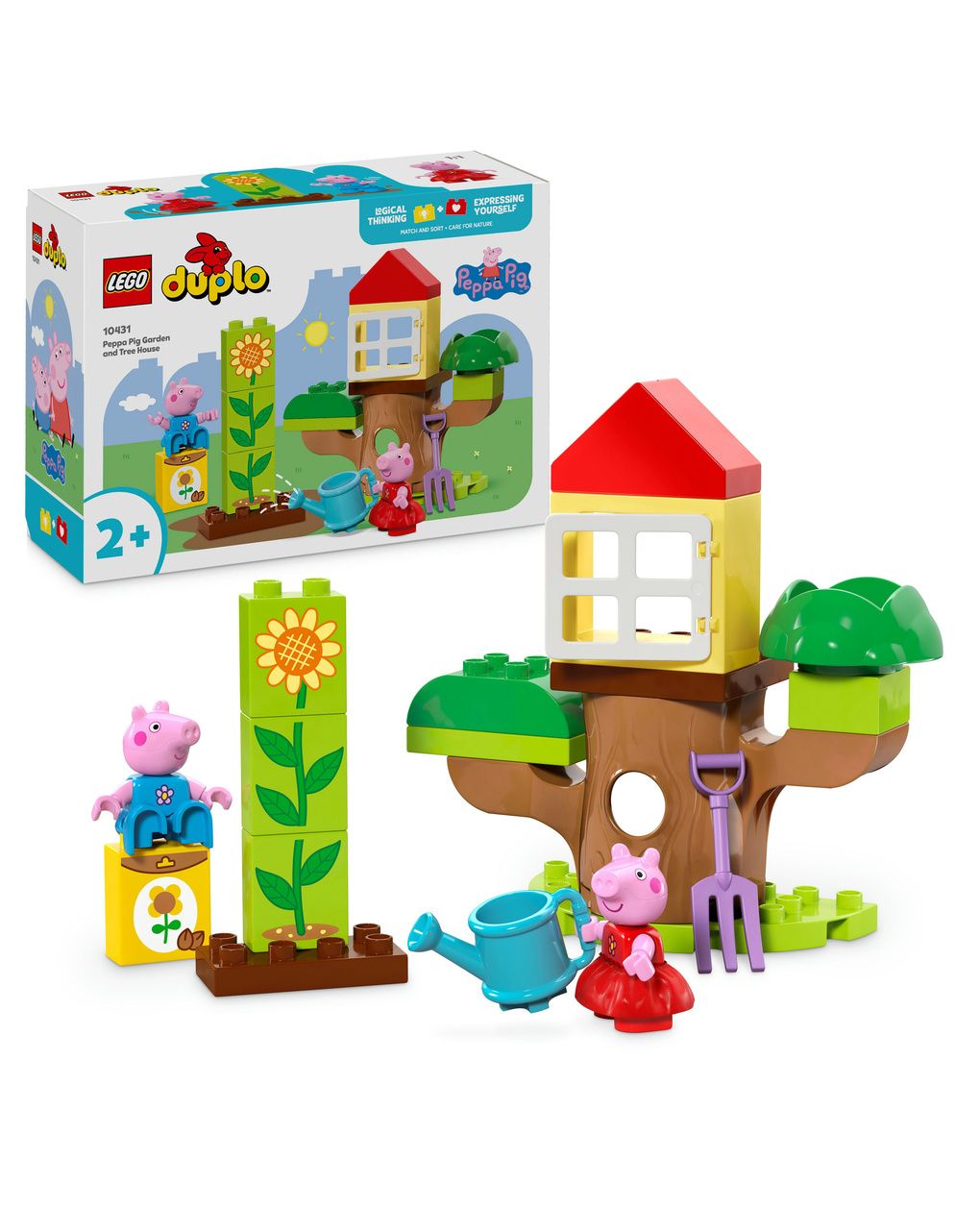 Il giardino e la casa sull’albero di peppa pig – 10431 – lego duplo