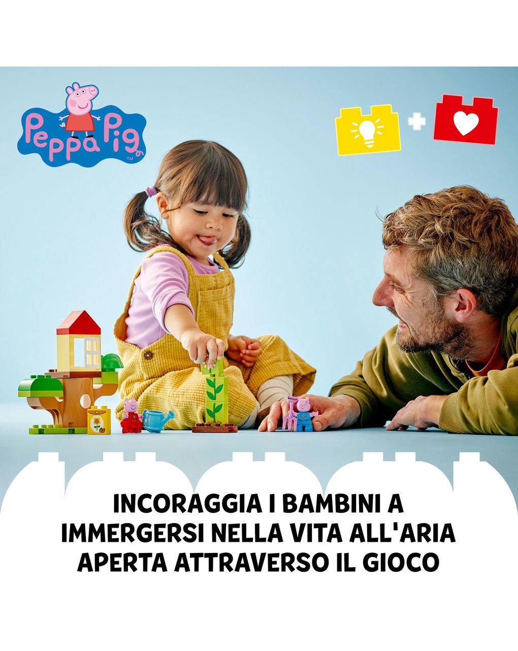 Il giardino e la casa sull’albero di peppa pig – 10431 – lego duplo