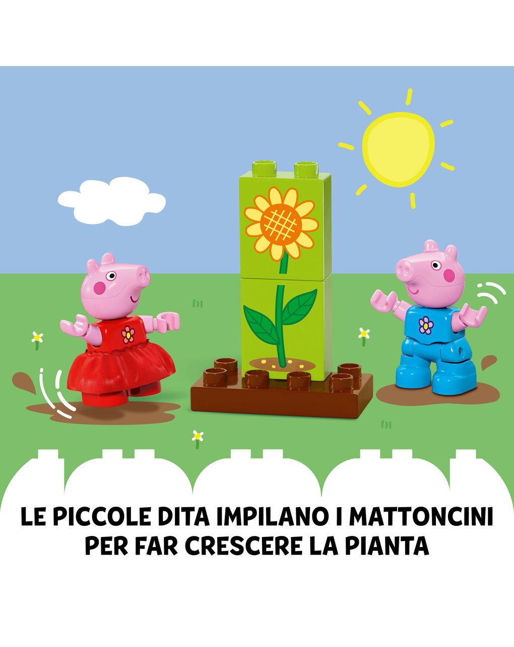 Il giardino e la casa sull’albero di peppa pig – 10431 – lego duplo