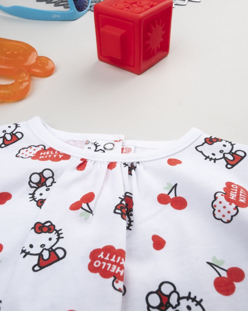 Pagliaccetto bianco bimba hello kitty