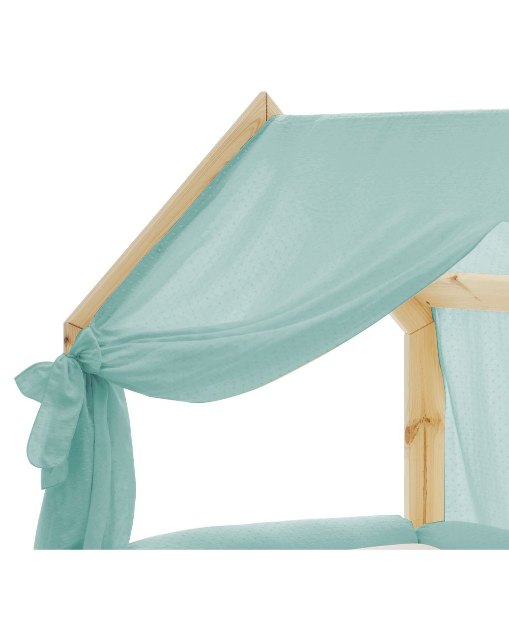 Tenda decorativa experience muslin verde - italbaby