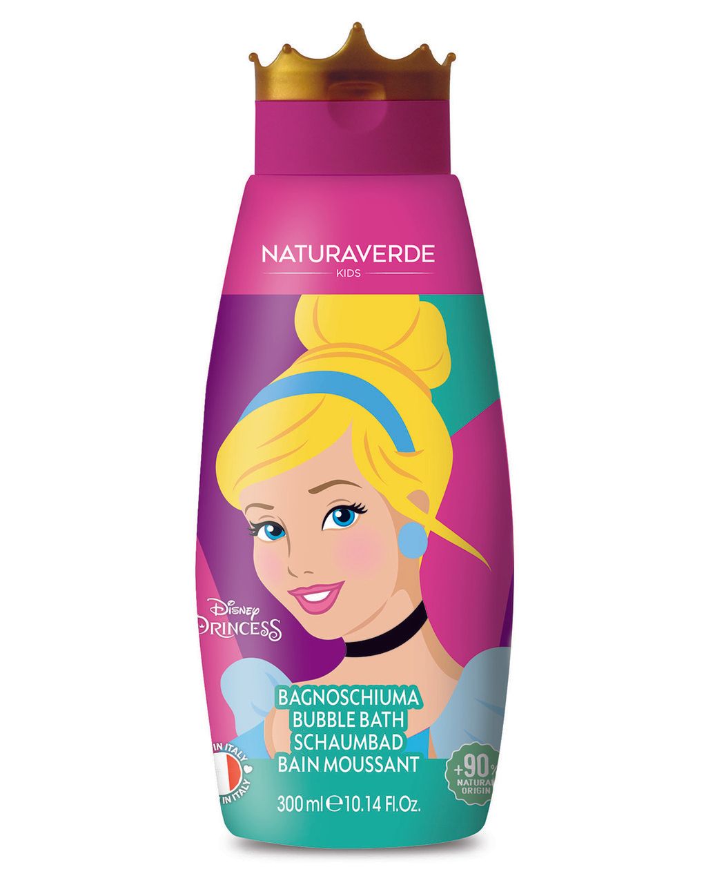 Princess cenerentola bagnoschiuma - naturaverde