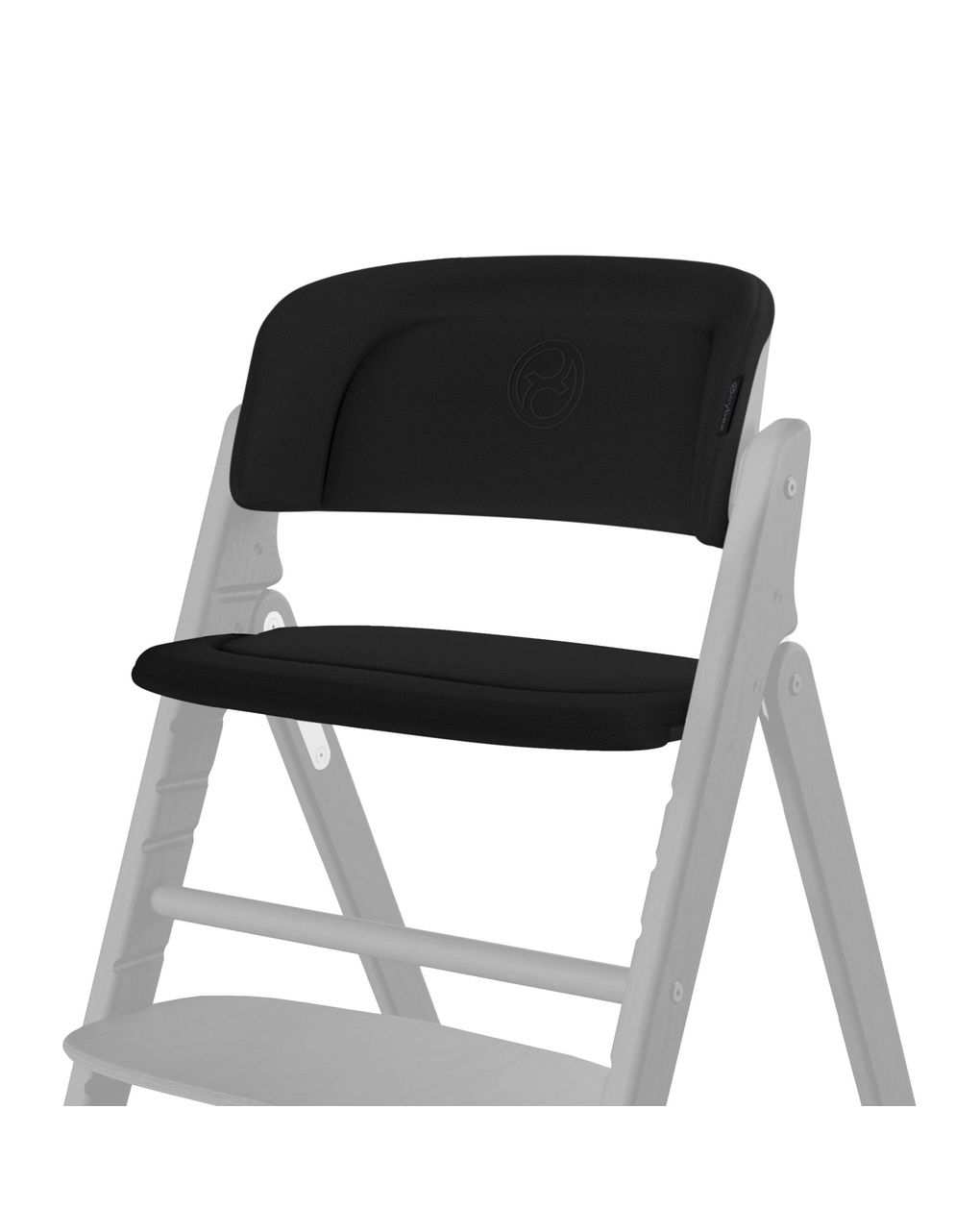 Cuscino click & fold iris inserto comfort inlay stunning black - cybex