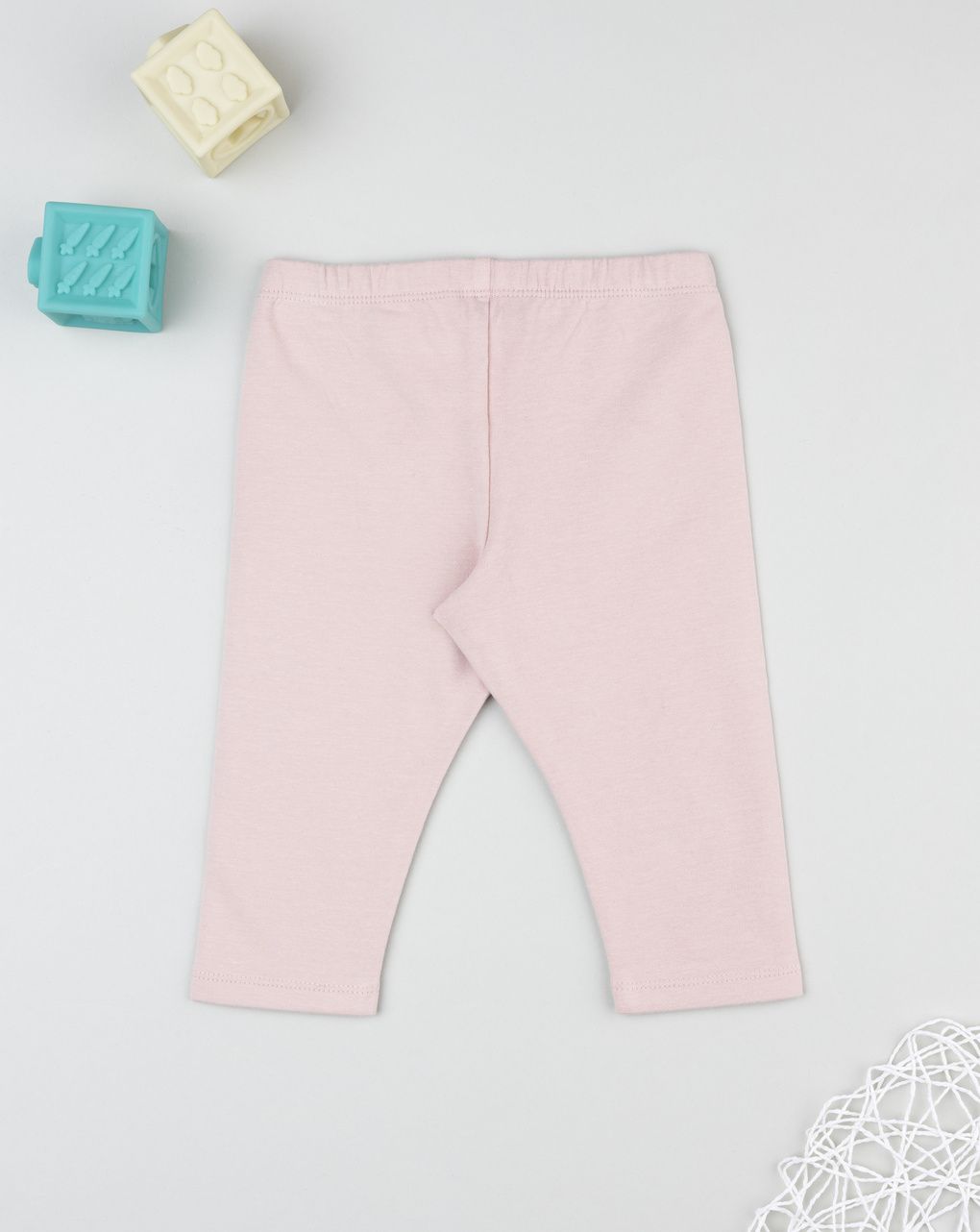 Legging garzati bimba rosa