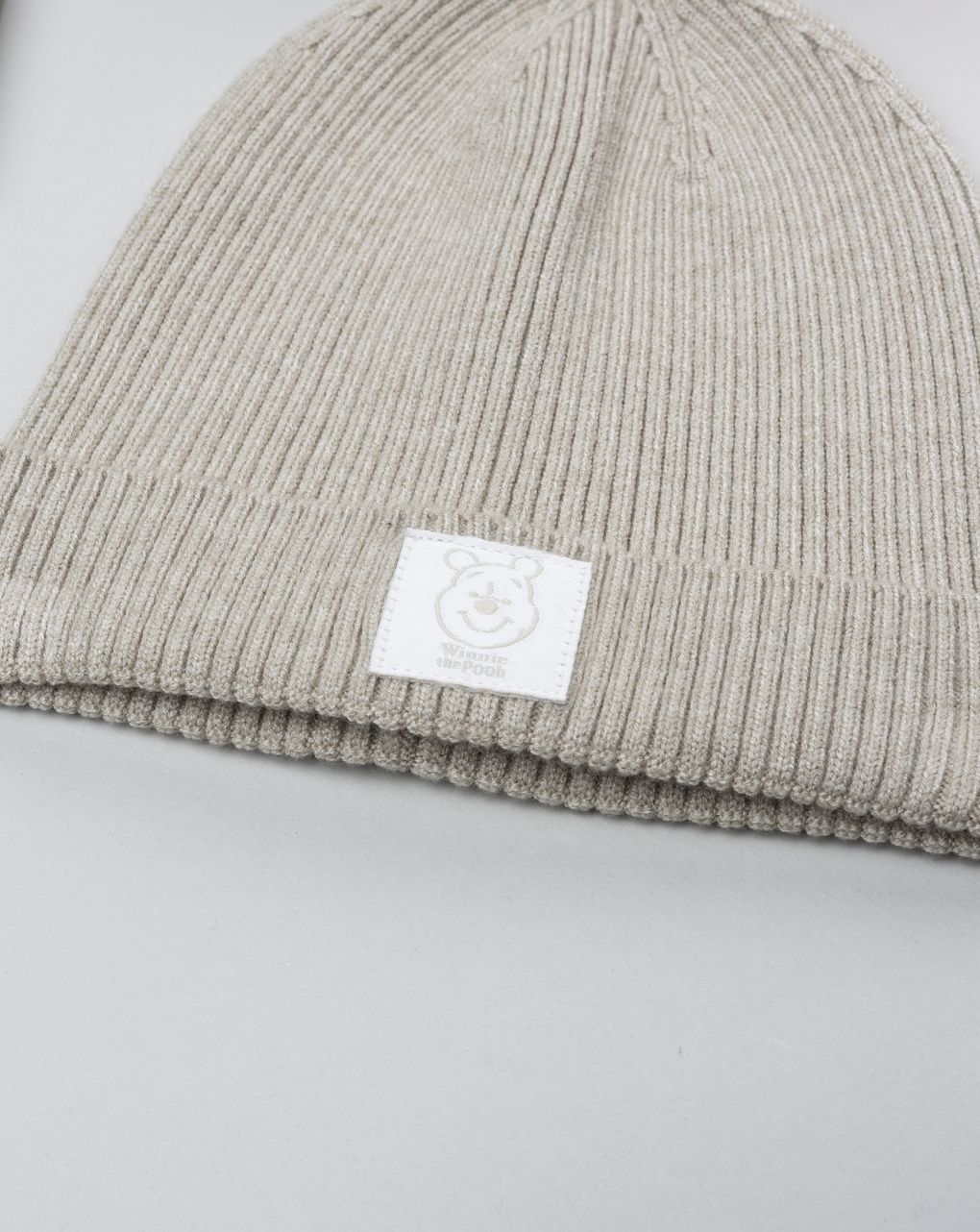 Berretto bimbo beige costina winnie