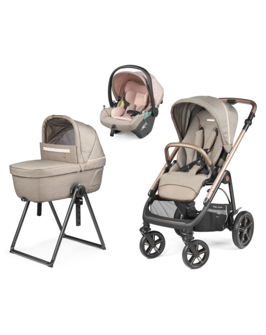 Trio veloce tc belvedere lounge - mon amour - peg perego