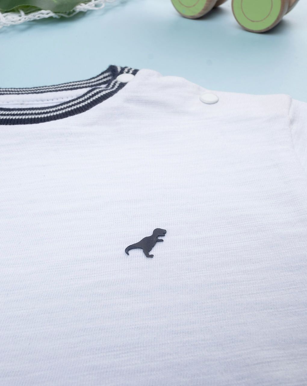 T-shirt bimbo bianca