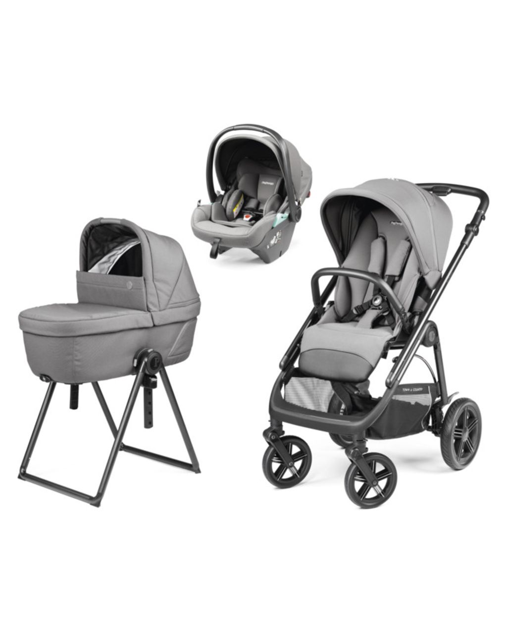 Trio veloce tc belvedere lounge - mercury - peg perego