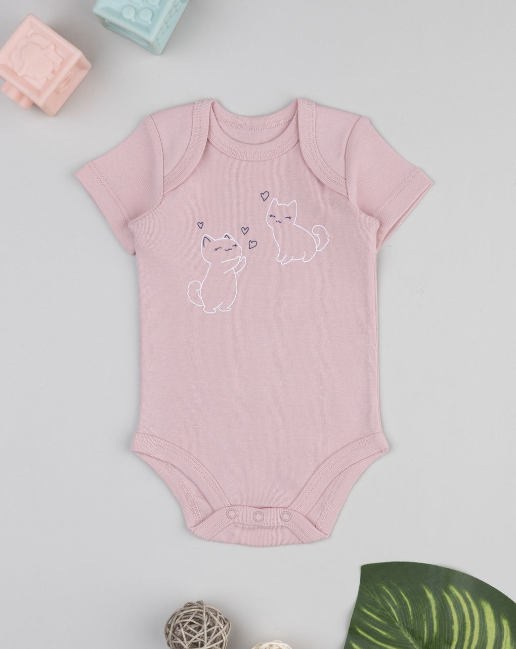 Body bimba costina rosa gattini