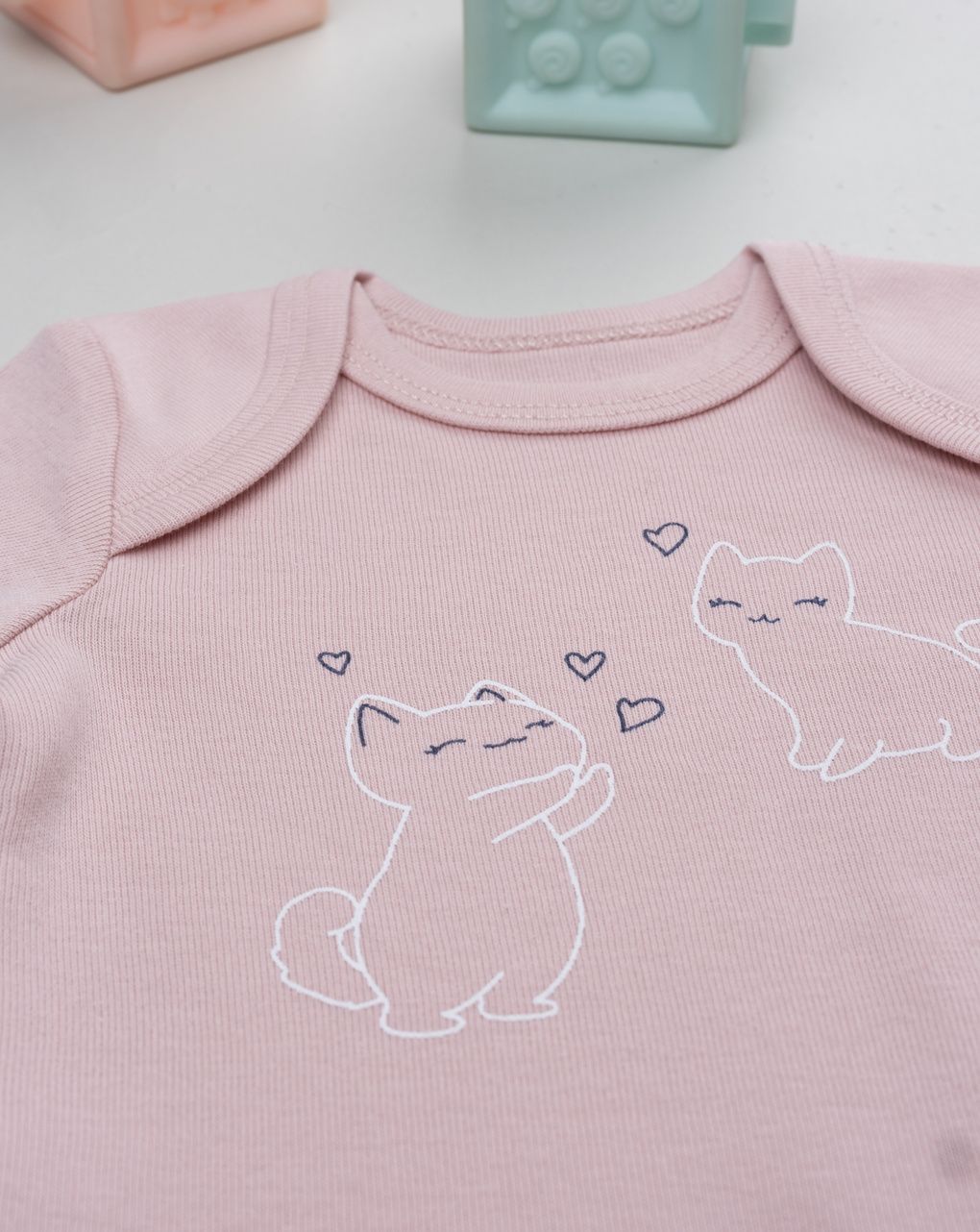 Body bimba costina rosa gattini