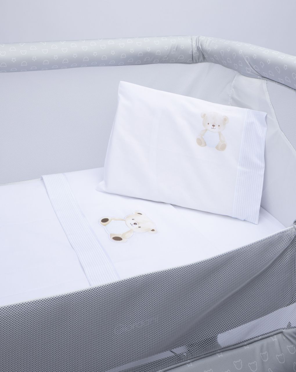 Set 3 pezzi culla orsetto