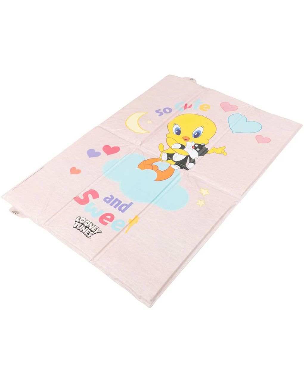 Piano cambio pieghevole 56x38 - looney tunes