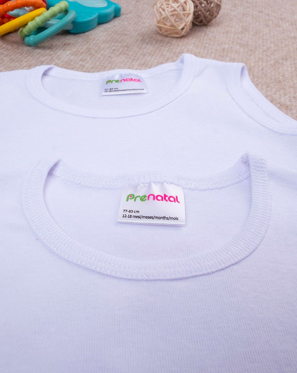 Pack x2 body intimi bianchi bimbo