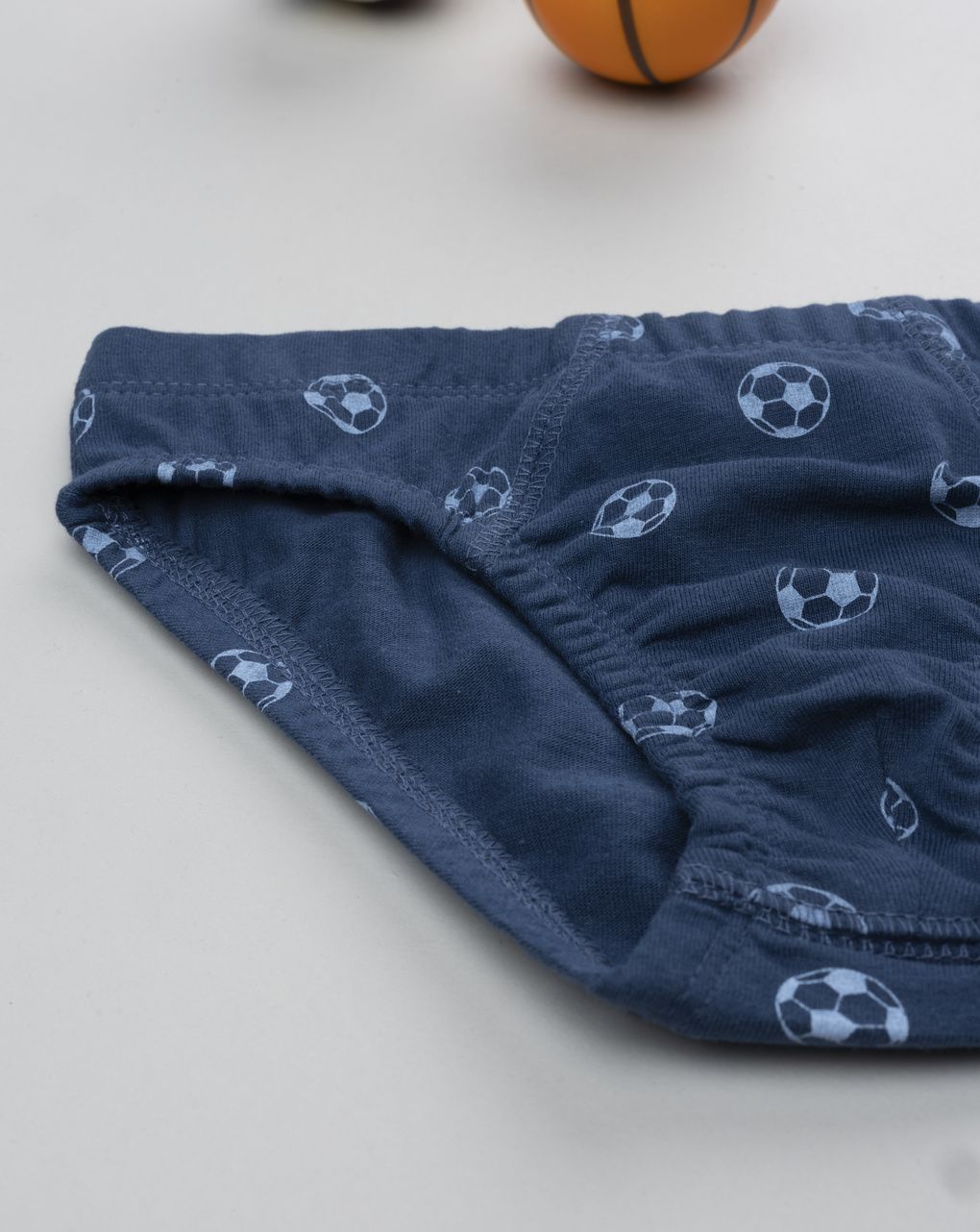 Slip bimbo blu calcio