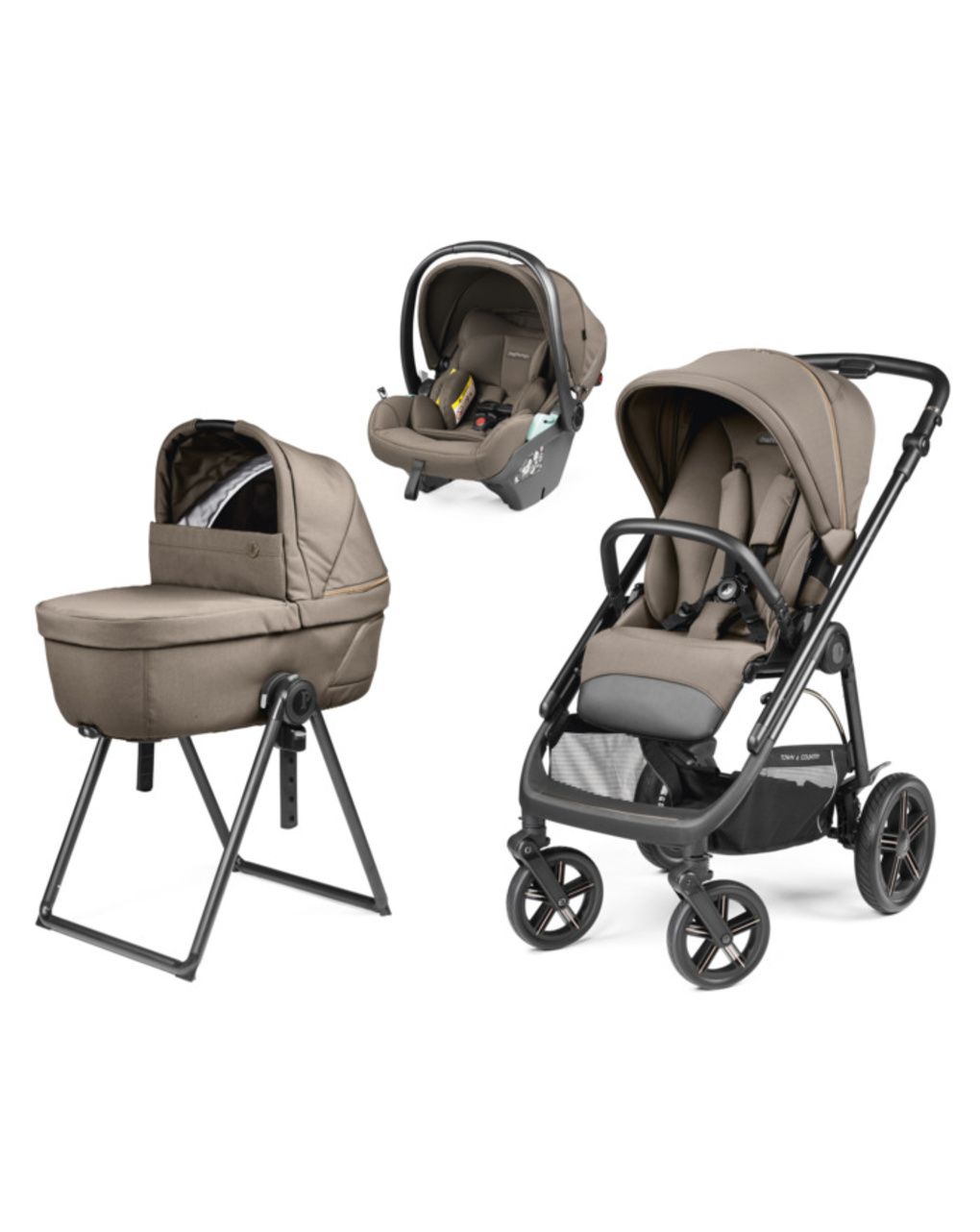 Trio veloce tc belvedere lounge - pinebark - peg perego