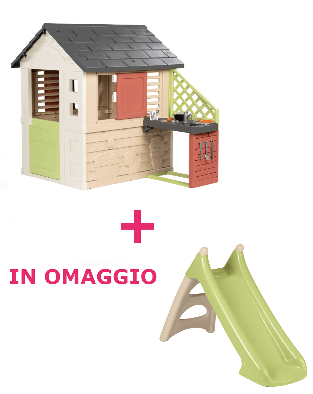 Casa natura e cucina eco + scivolo xs eco in omaggio