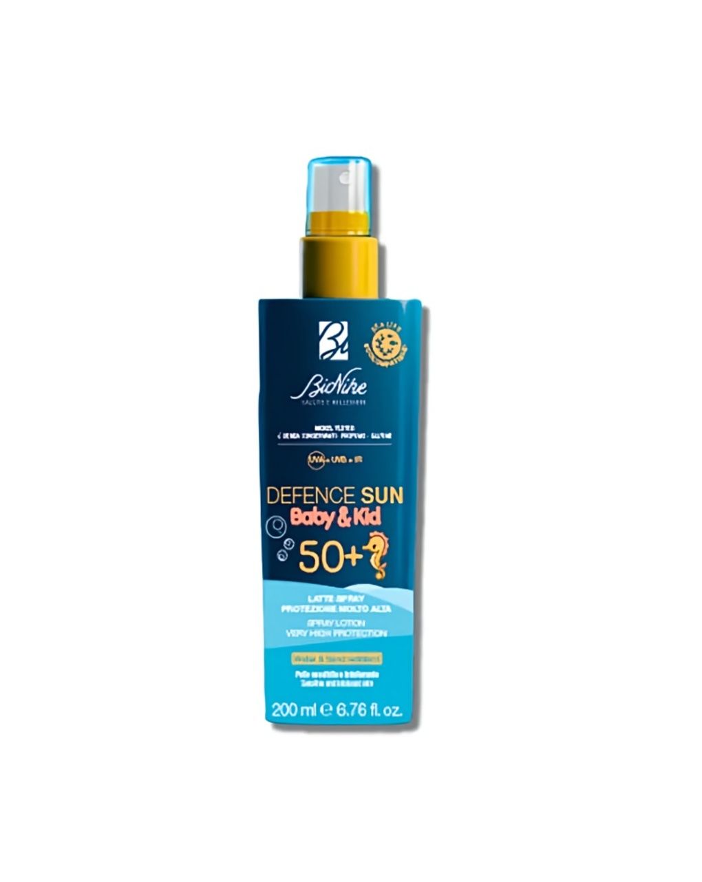 Latte spray defence sun 50+ baby&kid 200 ml - bionike