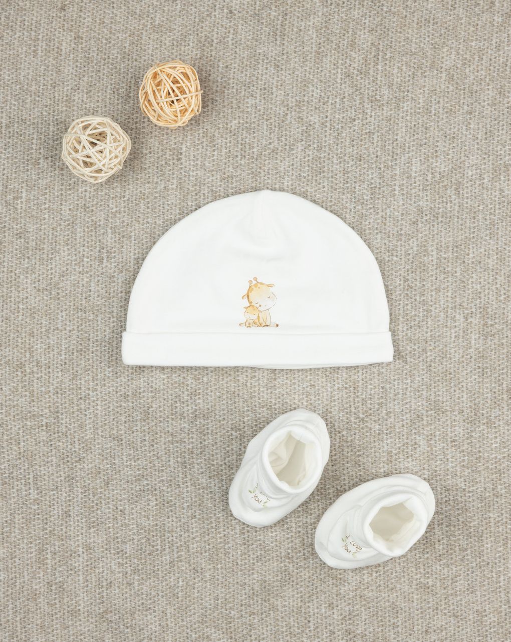 Pack cappello e babbucce bimbo