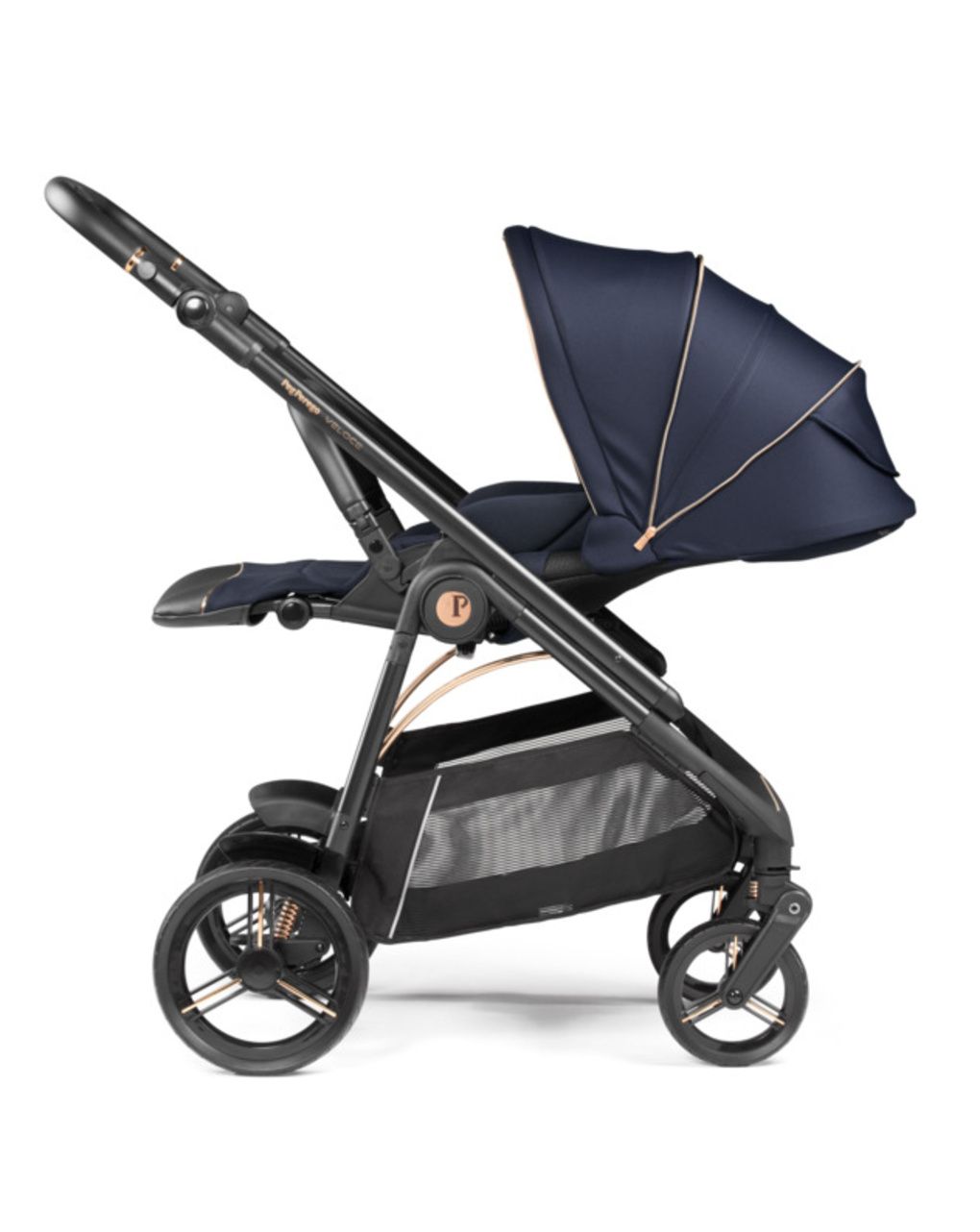 Trio veloce belvedere lounge - blue shine - peg perego
