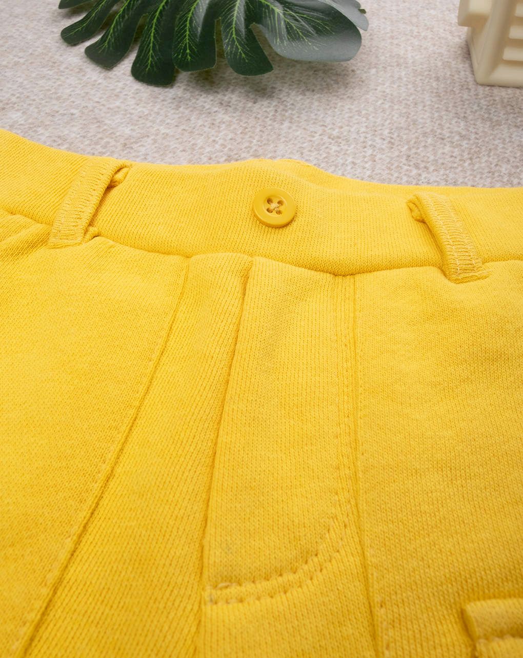 Pantalone bimbo giallo