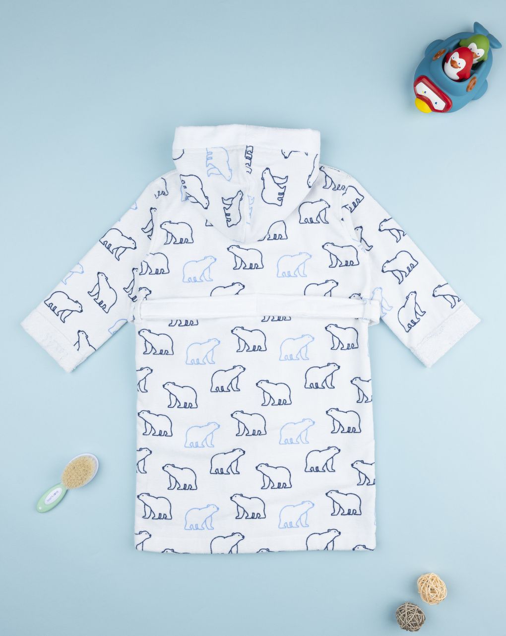 Accappatoio bimbo orsi polari