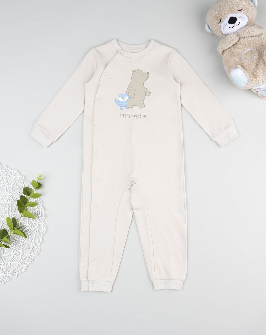 Pigiamone intero bimbo orso