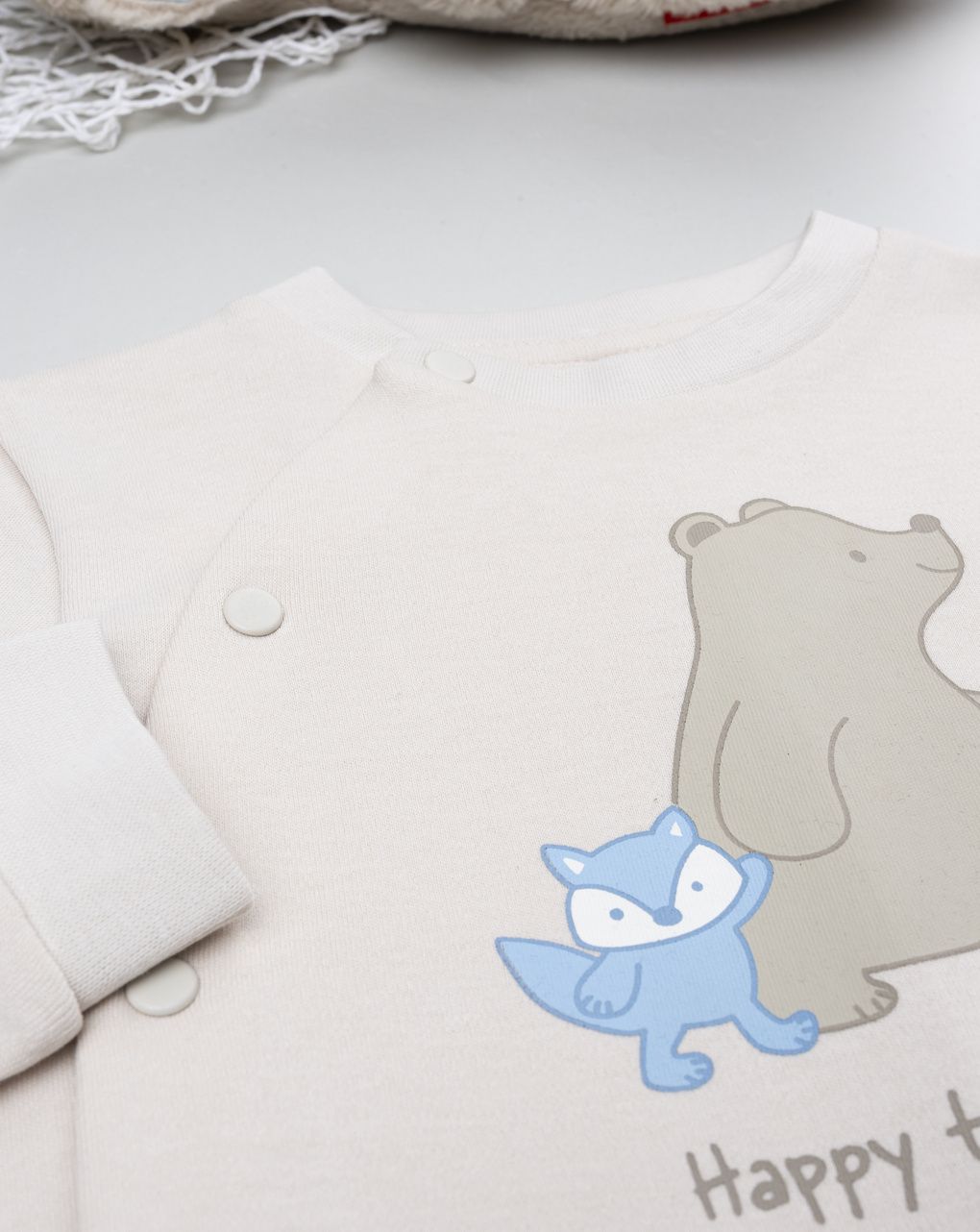 Pigiamone intero bimbo orso