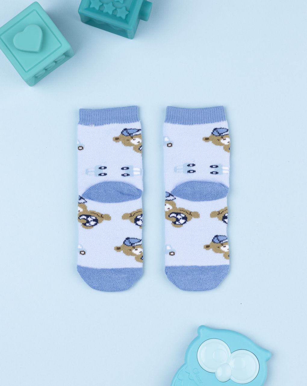 Antiscivolo bimbo azzurri orsi