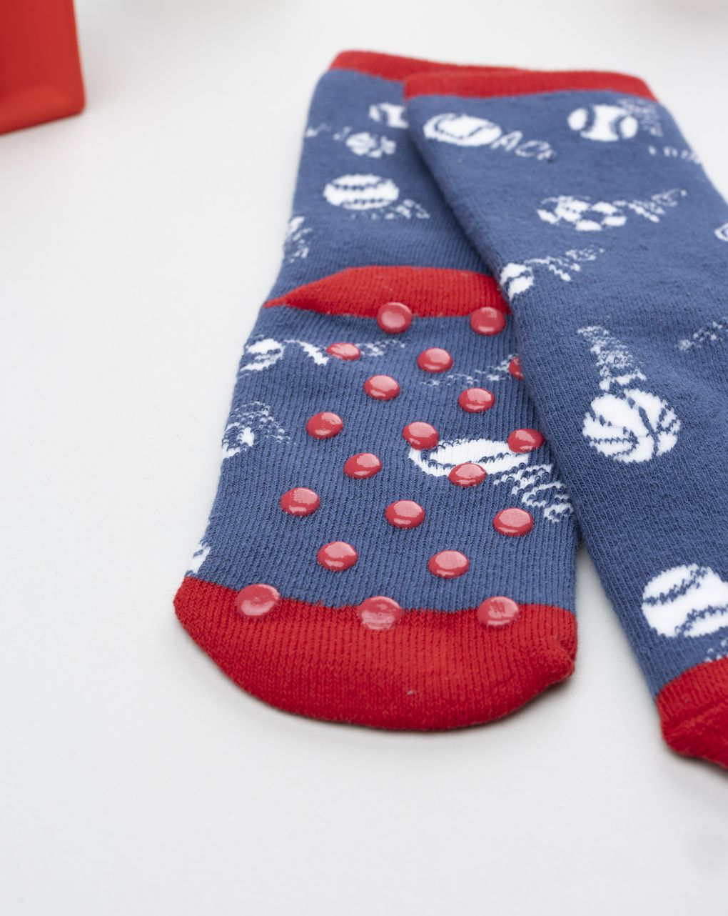 Antiscivolo bimbo blu sport