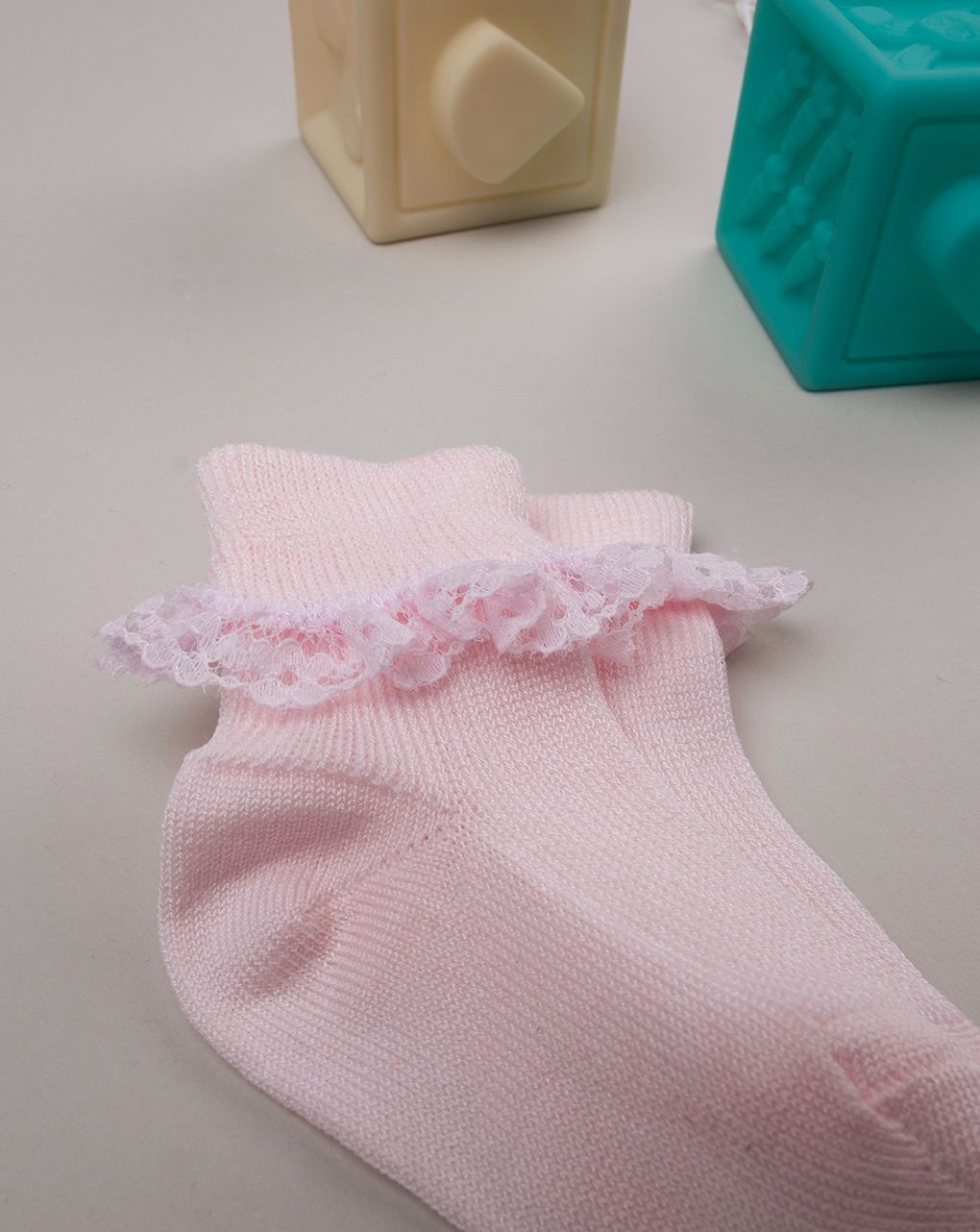 Pack 2 paia di calzini con pizzo