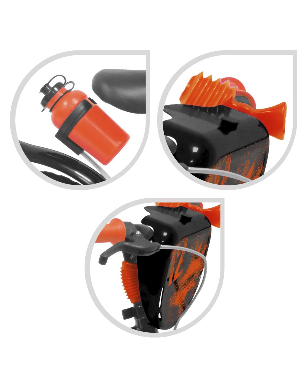 Bicicletta 12'' - arancione