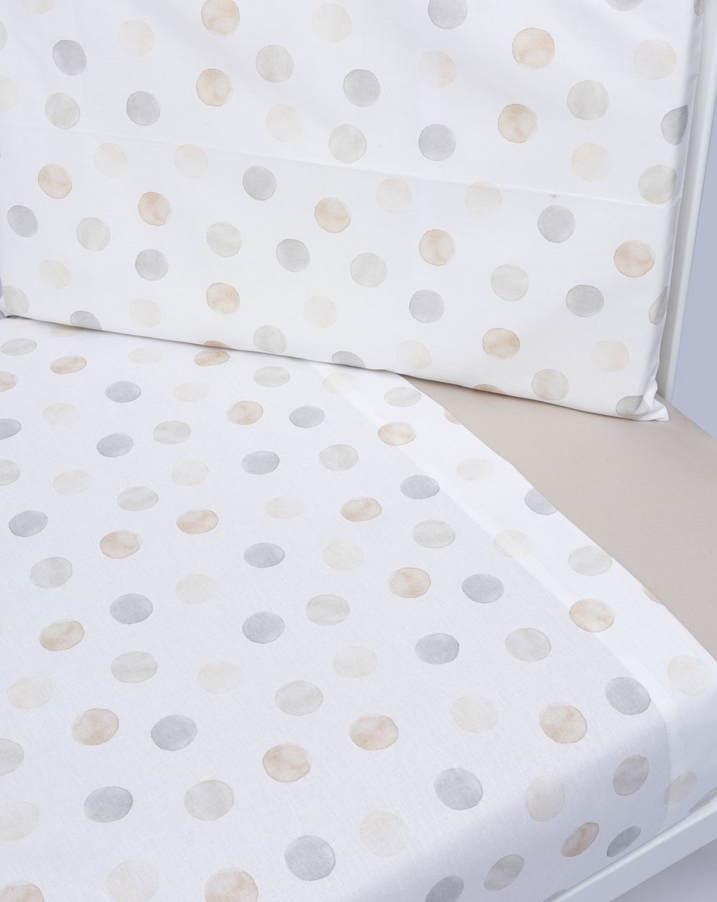 Completo lettino 3 pezzi pois