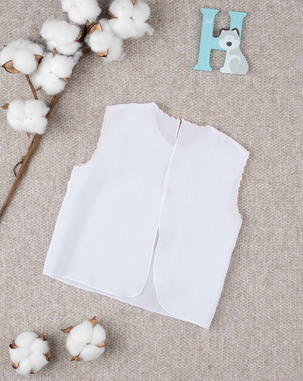 Camicino neonata seta rosa "buona fortuna"