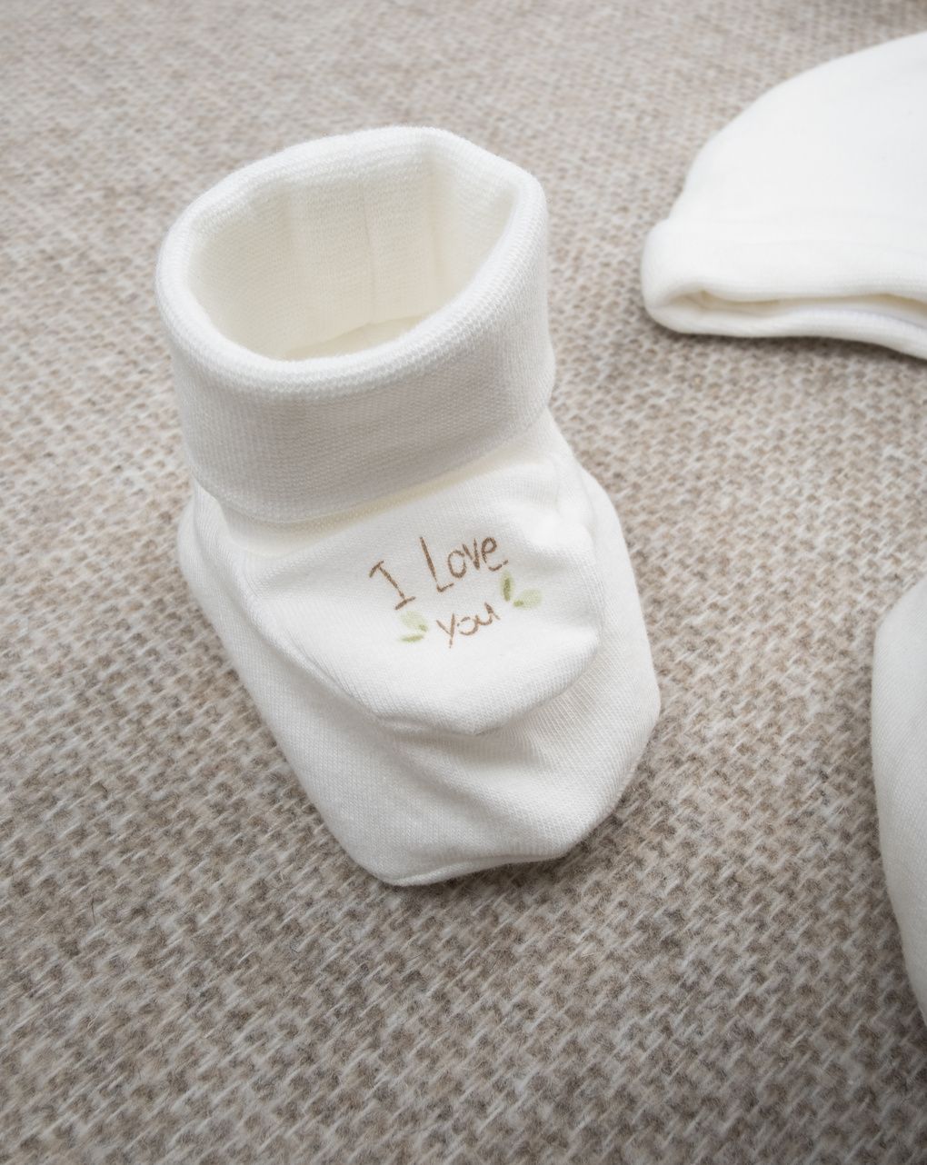 Pack cappello e babbucce bimba con ricamo