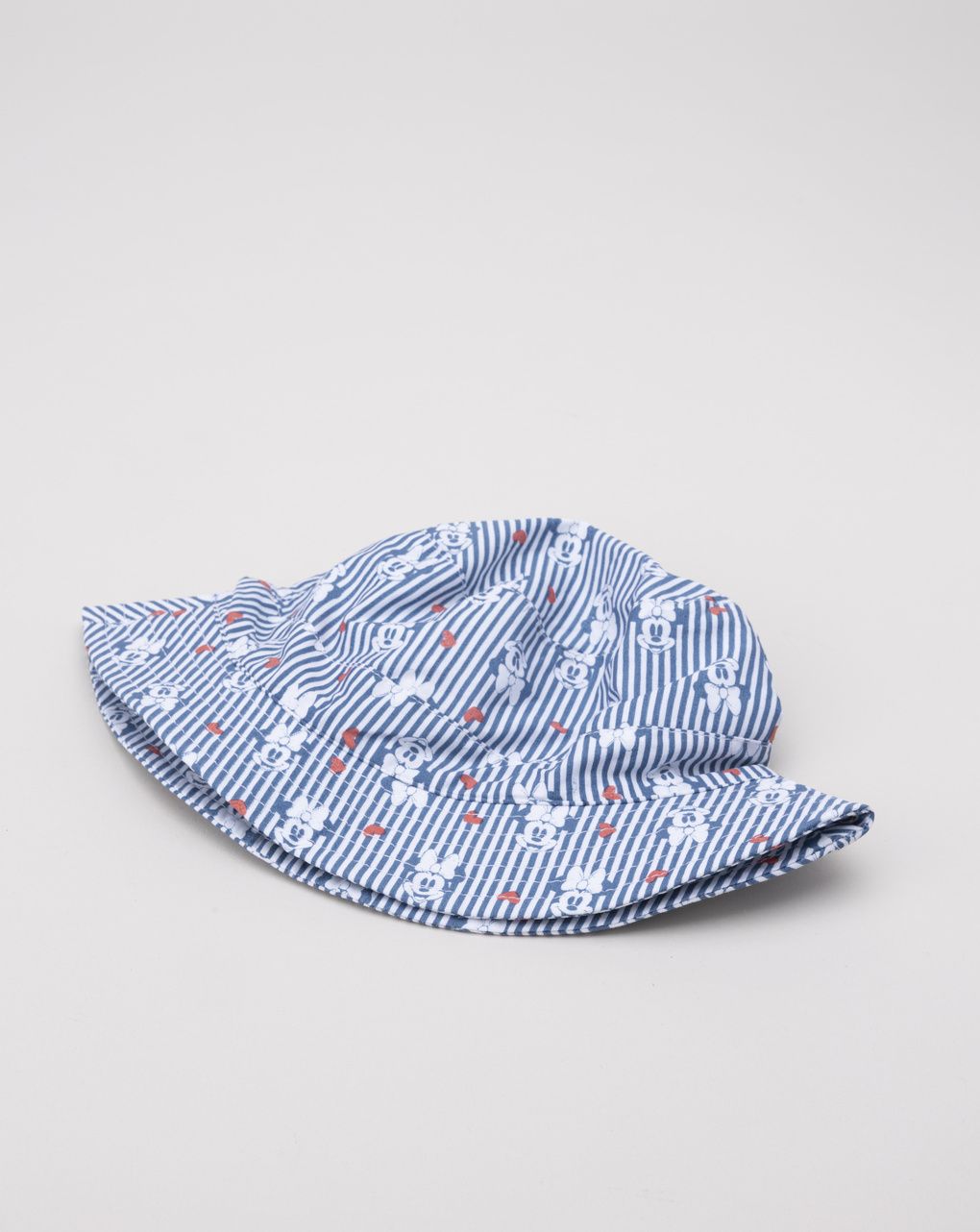 Cappello pescatore bimba minnie righe