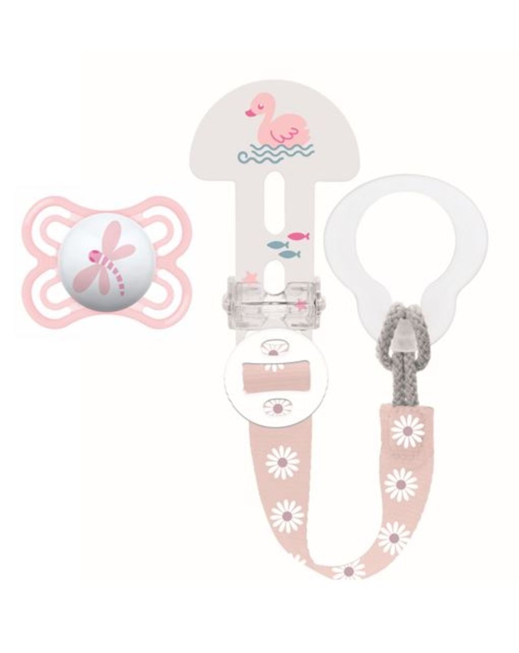 Combi pack succhietto perfect 2-6 mesi + clip it! colori assortiti - mam