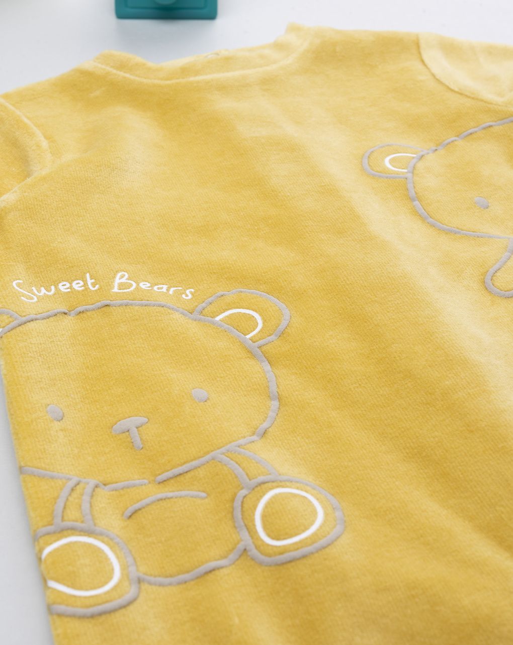 Tutina bimbo gialla orsetti