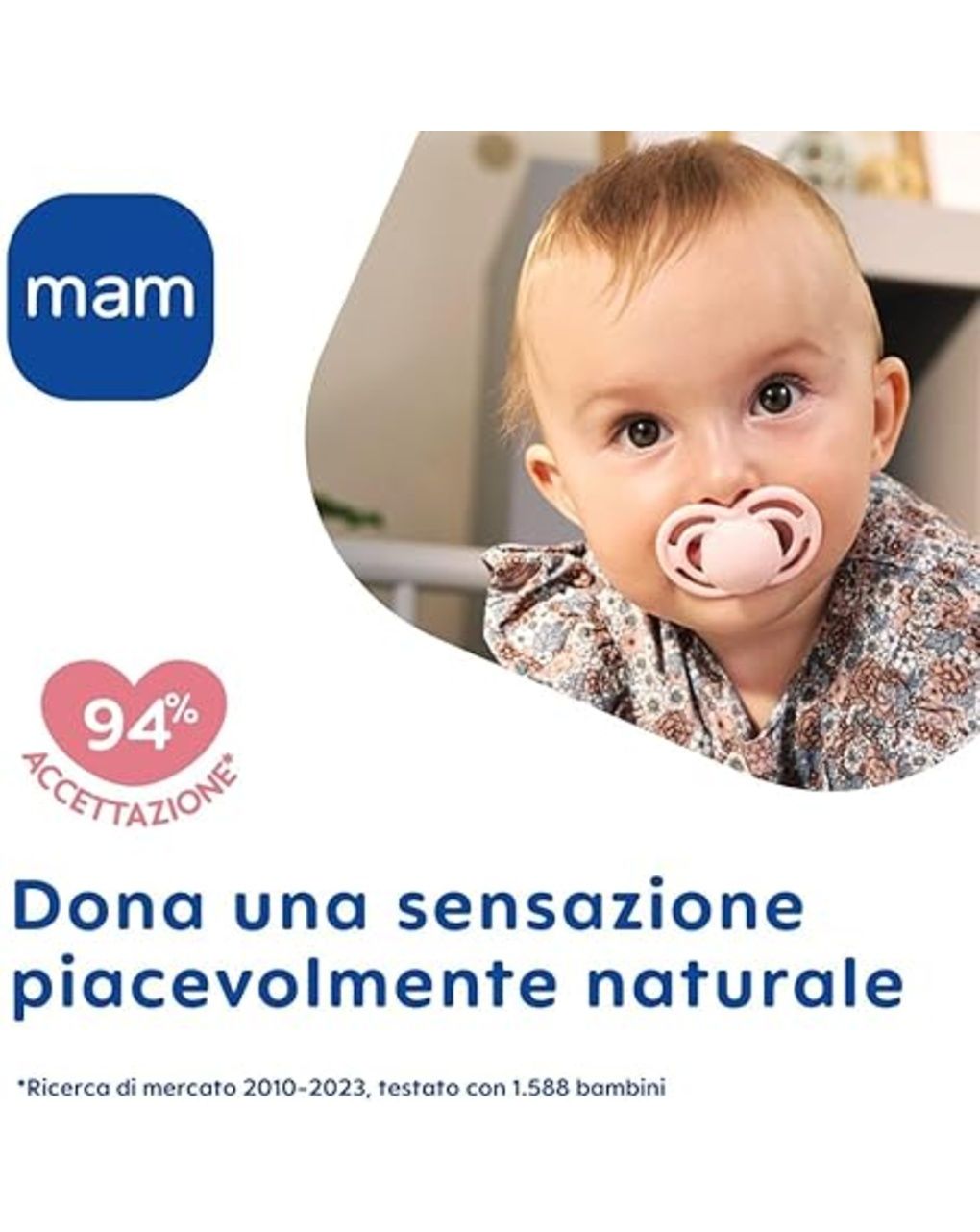 Combi pack succhietto perfect 2-6 mesi + clip it! colori assortiti - mam
